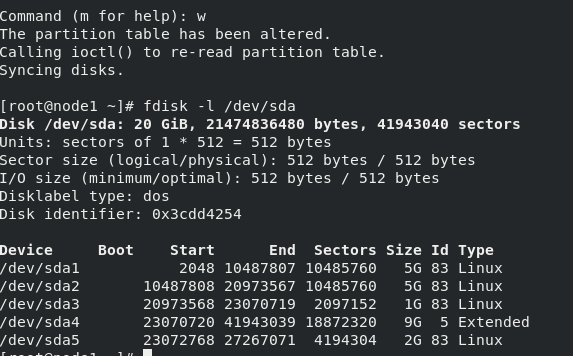 关于菜鸡学习RHEL8的一些小笔记--->磁盘分区_redhat_18