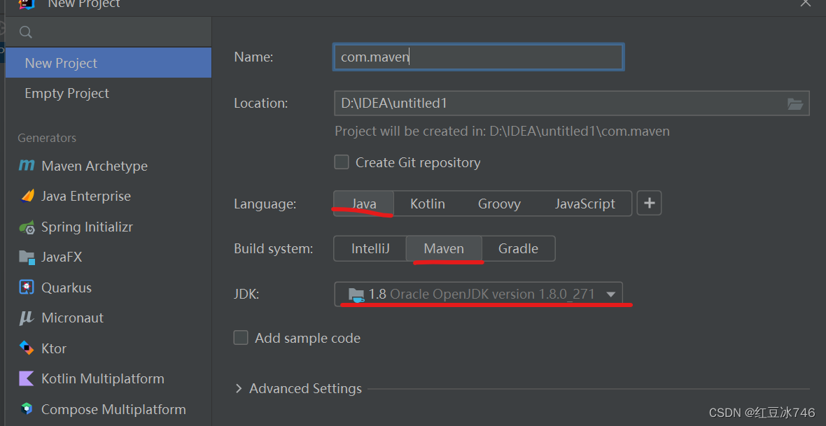 如何在IDEA上创建一个Maven项目_ide_05