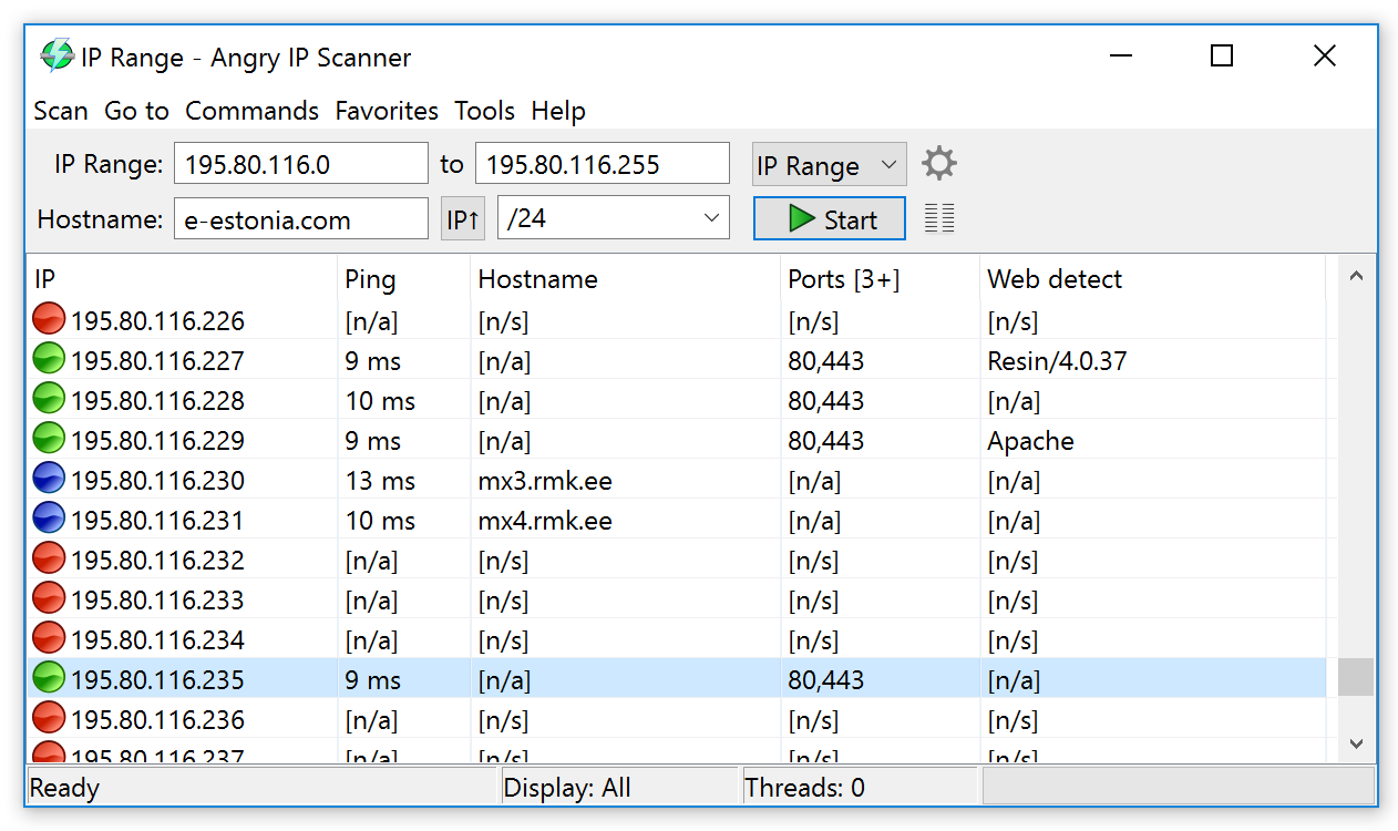开源免费的IP扫描工具（AngryIP Scanner）_ip扫描工具_02