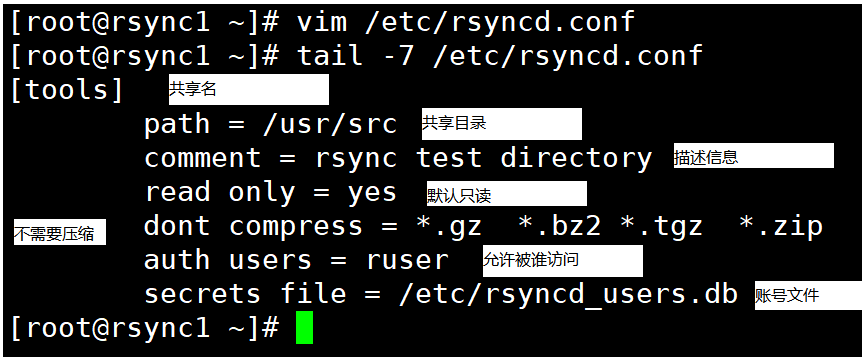 rsync配置和使用+inotify实时同步_服务端_22