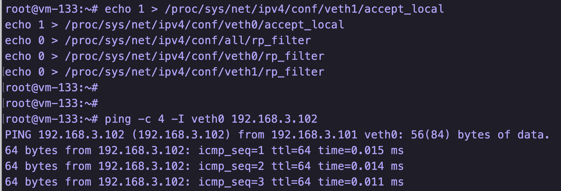 默认veth-pair 对是有arp请求无arp响应_网络接口_05