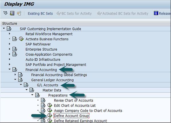 SAP FI - General Ledger&COA Group& Retained Earnings Account_SAP_02