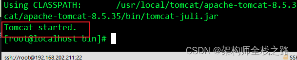 2022 年超详细步骤讲解 CentOS 7 安装Tomcat8.5_apache_07