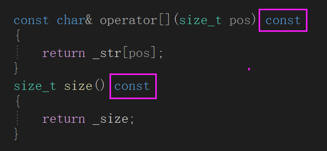 C++ ------>std::string--->模拟实现__01_String__模拟实现_09