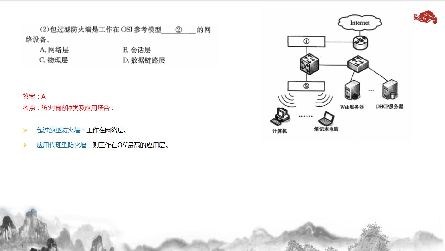 2022年湖南省对口高考计算机应用类《网络》部分试题分析_对口高考   网络    试题_11