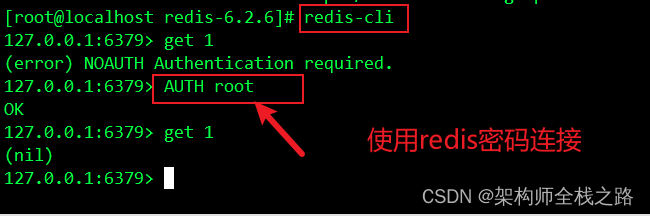 2022 年超详细步骤讲解 CentOS 7 安装Redis 。解决Redis Desktop Manager 图形化工具连接失败解决 ；connection failed处理。开机自启Redis_centos_11
