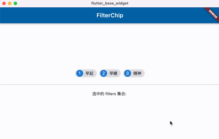 Flutter中FilterChip用来实现过滤标签效果_ide