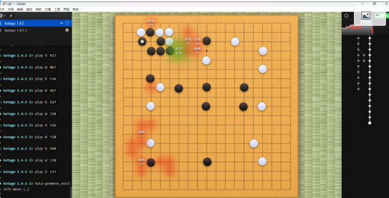配置AI围棋：Sabaki+Katago 支持复盘99围棋和野狐围棋_初始化_11