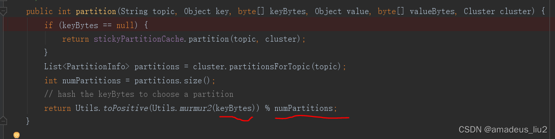kafka复习：（4）为什么默认情况下相同的key不为空的消息会被存储到相同的分区_分布式