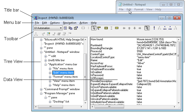 windows 桌面GUI自动化-1. pywinauto 环境准备_Win32_05
