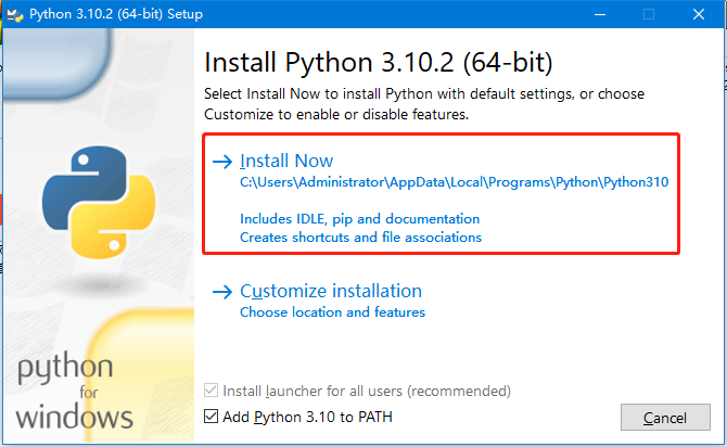 Windows版python安装教程_python_03