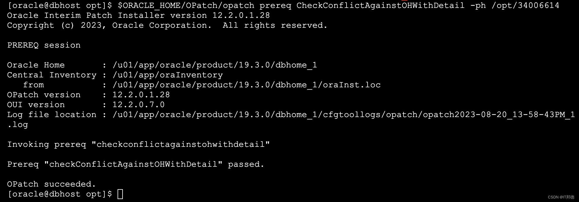 Oracle故障案例之-19C时区补丁DSTV38更新_oracle_04