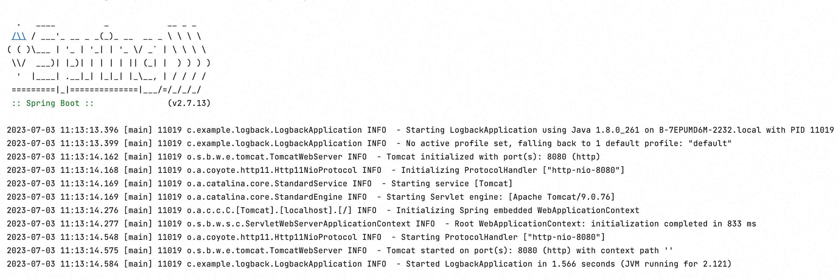 SpringBoot项目从0到1配置logback日志打印_日志文件_05
