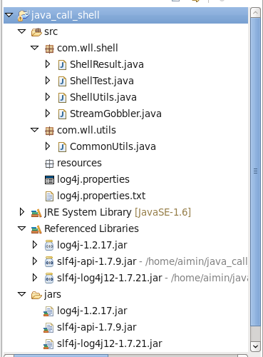 Java调用linux命令及Shell脚本_List