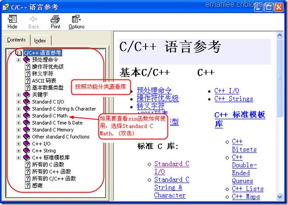 C语言程序设计 使用库函数参考手册_库函数_02
