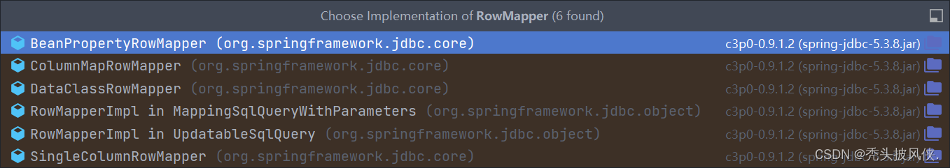 [spring学习]12、JdbcTemplate常见增删改查操作