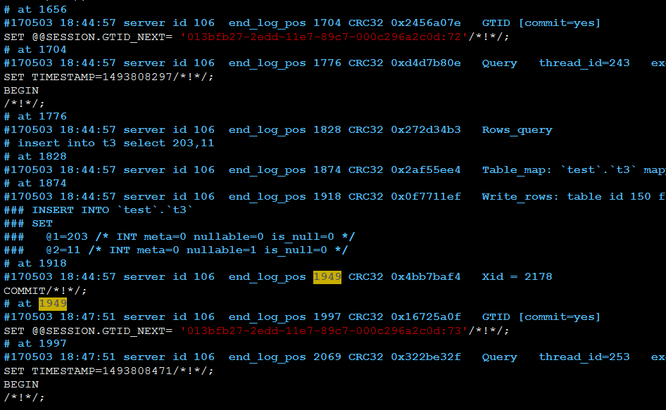 使用innobackup实现 基于GTID的从库搭建