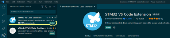 使用VS Code进行STM32单片机开发（创建工程、编译、调试）基于官方插件STM32 for VS Code Extension_STM32 for VS Code