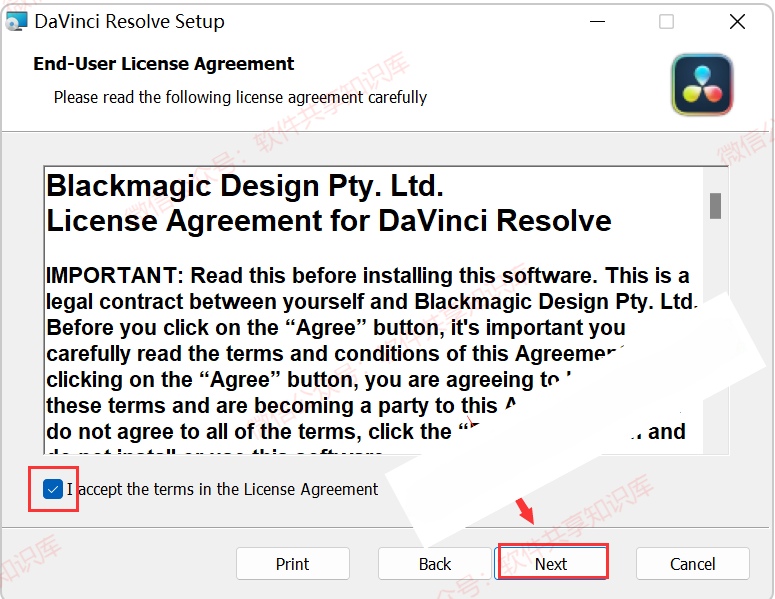 达芬奇18.0（DaVinci Resolve）下载与安装教程_软件安装_06