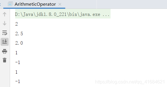 Java之算数运算符