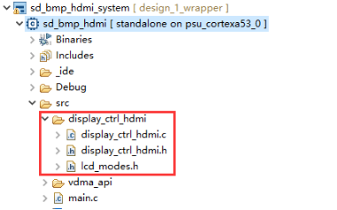 《DFZU2EG_4EV MPSoC之嵌入式Vitis开发指南》第二十五章 SD卡读BMP图片HDMI显示实验​_框图_12
