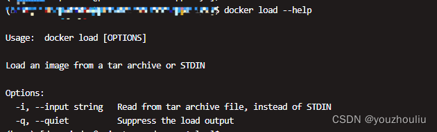 docker 命令详解（三十二）：load