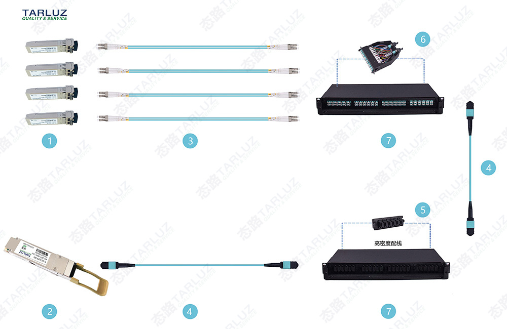 态路小课堂丨关于12芯MPO/MTP光纤跳线的订购与应用指南_综合布线g_07