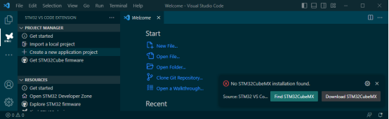 使用VS Code进行STM32单片机开发（创建工程、编译、调试）基于官方插件STM32 for VS Code Extension_STM32 for VS Code_06
