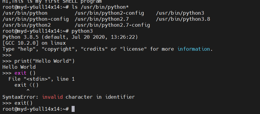 【MYD-Y6ULX试用体验】Linux开发从零到一_python_21