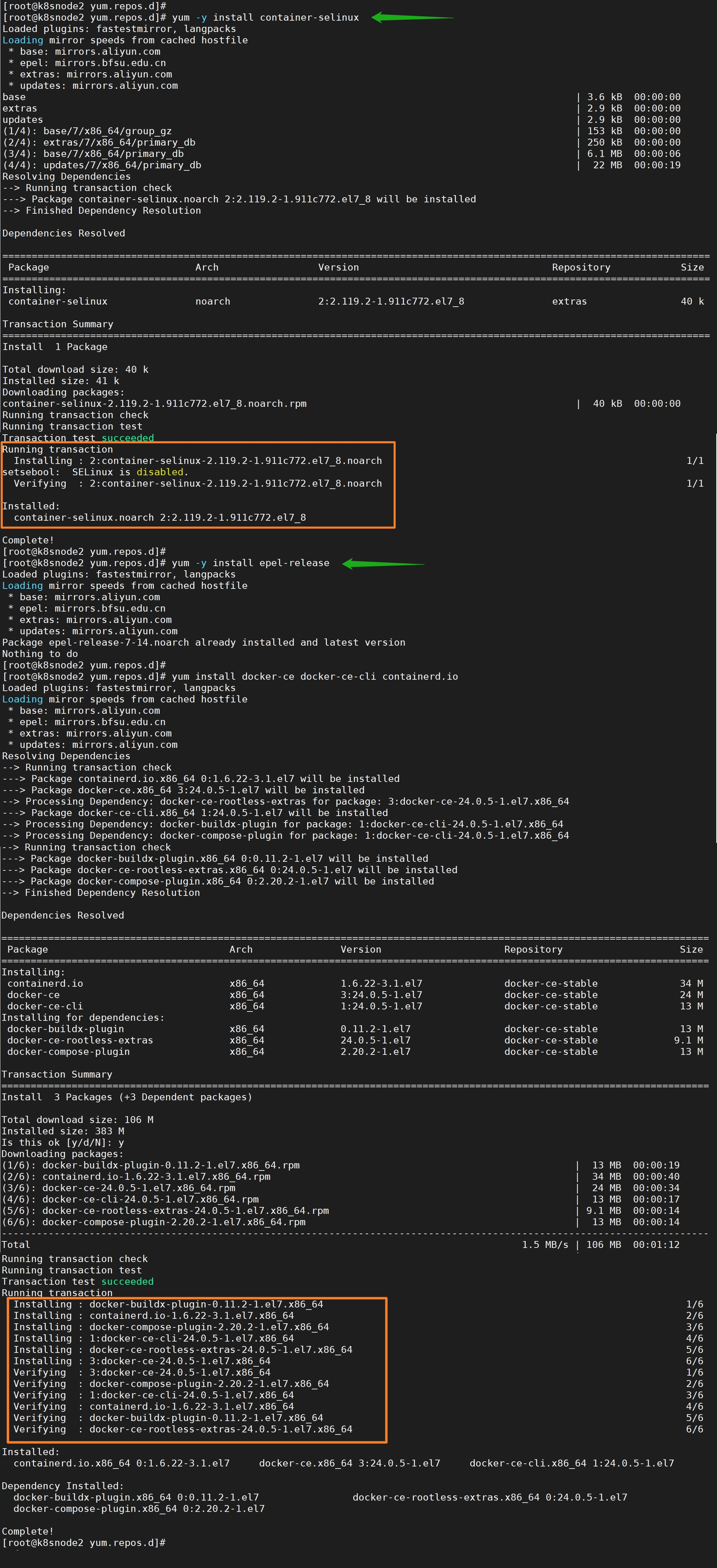 安装新版本 Docker 报错 container-selinux >= 2:2.74_linux_04
