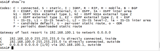 ASA 和 ASA 防火墙配置 IPSec VPN_路由表_12