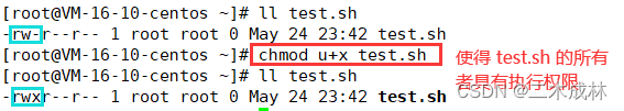 Linux命令之修改文件权限chmod