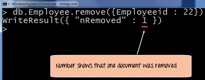 MongoDB教程：count统计函数和remove删除函数_mongodb_02