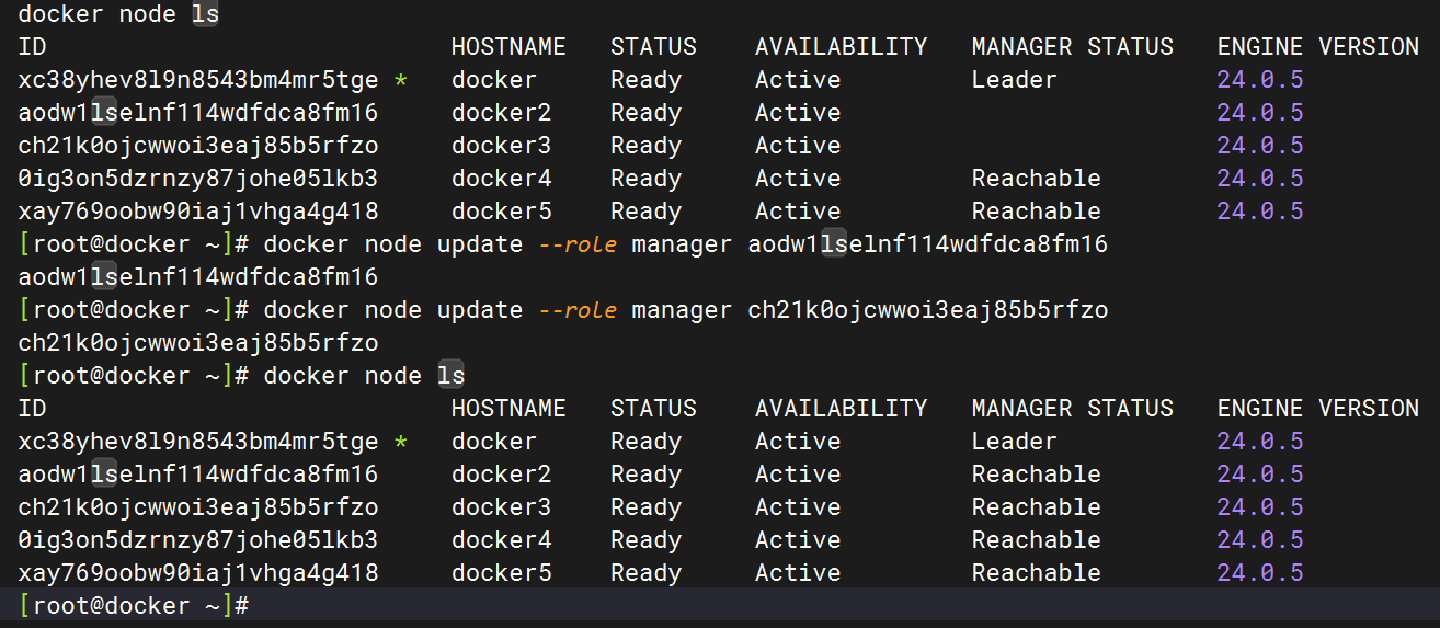 Docker Swarm 节点维护_无法删除_03
