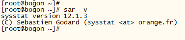 centos6通过源码安装sysstat 12.1.3或者rpm包安装sysstat 12.1.3_bc_06