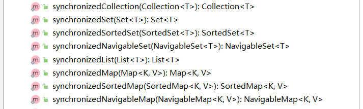 java集合梳理【6】— Collections接口源码解析