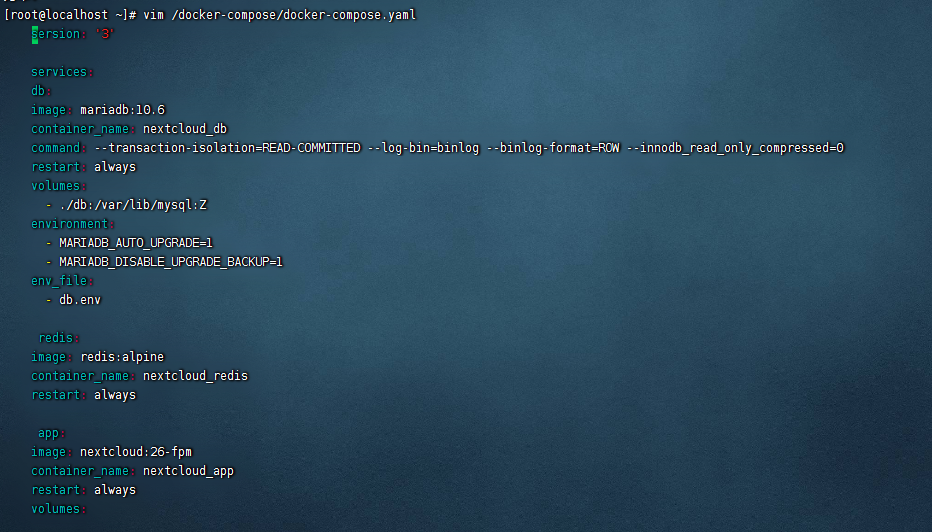 docker-compose 一键部署Nextcloud+redis+onlyoffice实现在线文本编辑_php_11