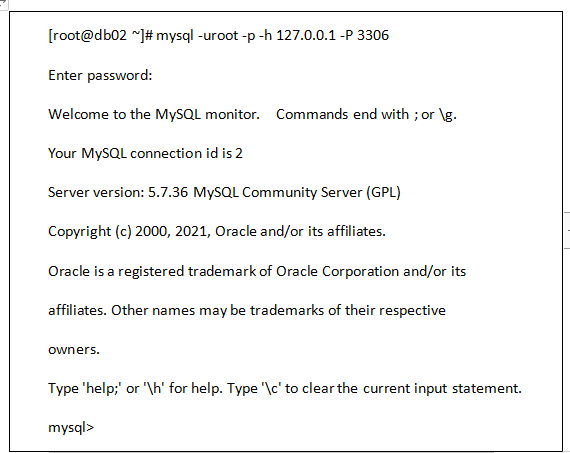 在 CentOS 平台下安装与配置 MySQL 5.7.36_数据库_15