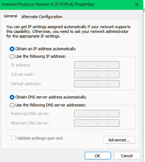 自动获取 DNS server address_服务器