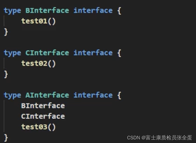 Golang interface 接口的应用场景 使用细节_项目经理_05