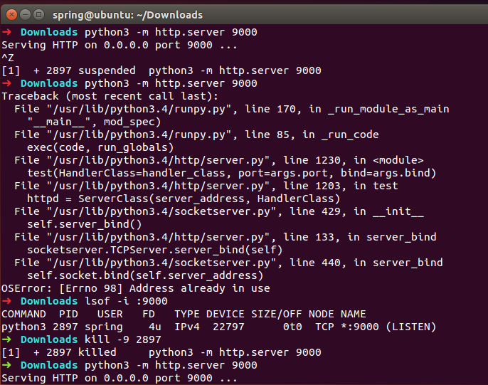 通过Python在Windows或Linux上快速搭建HTTP服务器