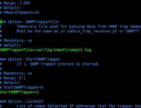 zabbix3.4上配置snmptrap+ SNMPT收集交换机告警