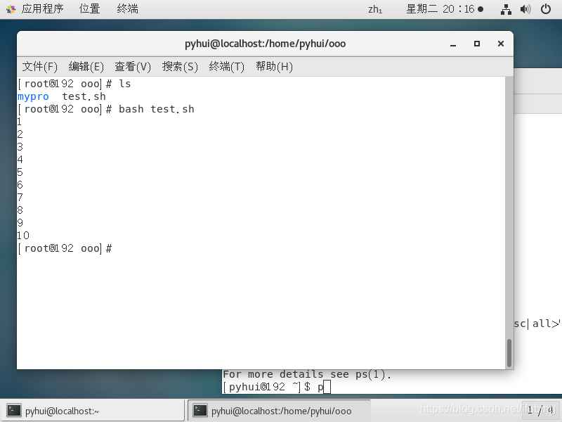 linux-shell入门-shell两种使用方式-shell的基本特性_python_05