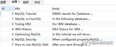 MySQL如何不用like+%实现模糊查询