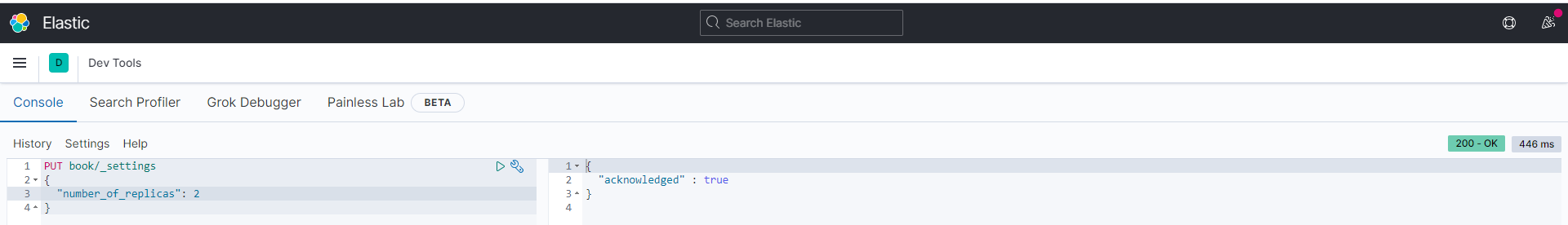 ElasticSearch索引基本操作