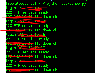 python代码-FTP备份交换机配置脚本