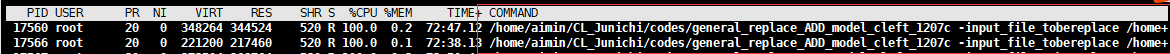 linux 中top命令显示完整的command_显示不全