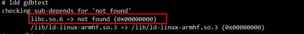 嵌入式linux运行程序 -sh ./xxx: not found 解决办法_动态库_02