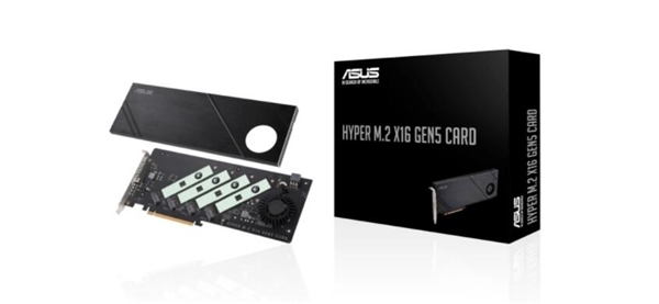 华硕推出Hyper M.2 x16 Gen5扩展卡：可装四个PCIe 5.0 SSD_迭代_03