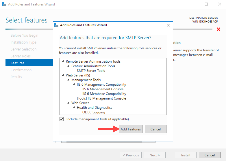 【Windows Server】利用Windows Server中的SMTP功能搭建简易的邮件传输服务_邮件_07